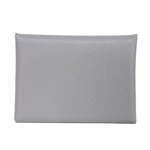 Hermes Hermès Calvi Duo Coin Case Epson Pressed Calfskin Card Unused Epsom ...